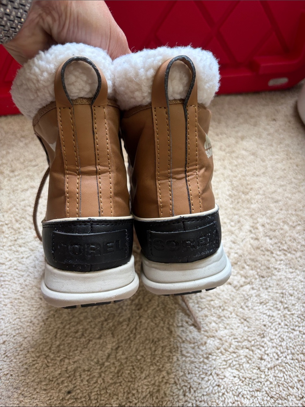 Sorel Explorer Carnival waterproof winter boots size 7.5 - Picture 5 of 7